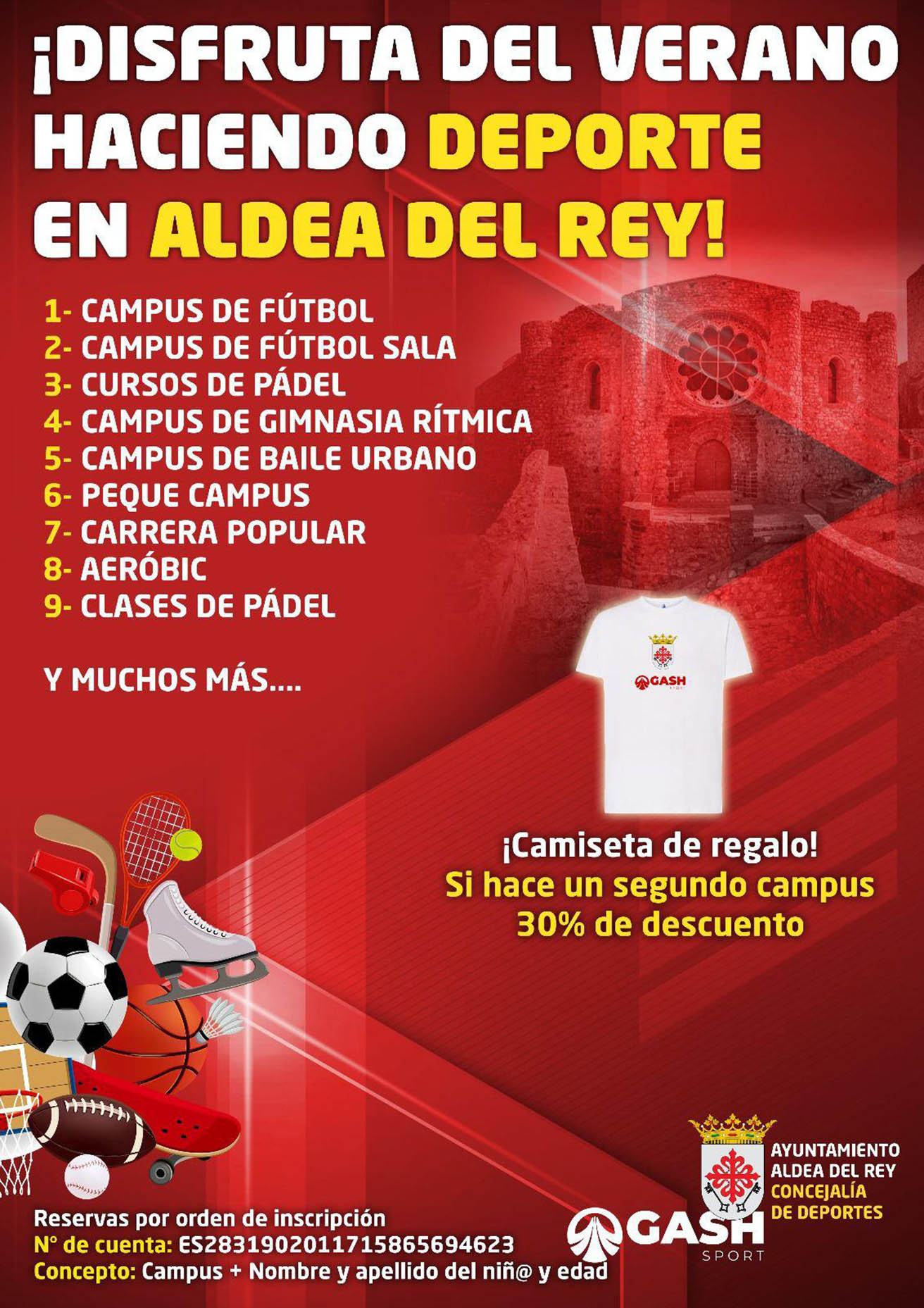 campus deporte verano 2025